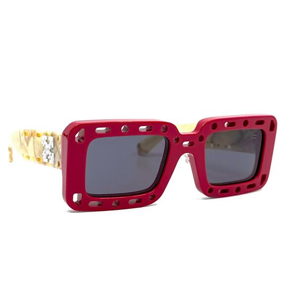 New, OFF-WHITE Sunglasses ATLANTIC OERI025 2507 Authentic - Picture 1 of 12
